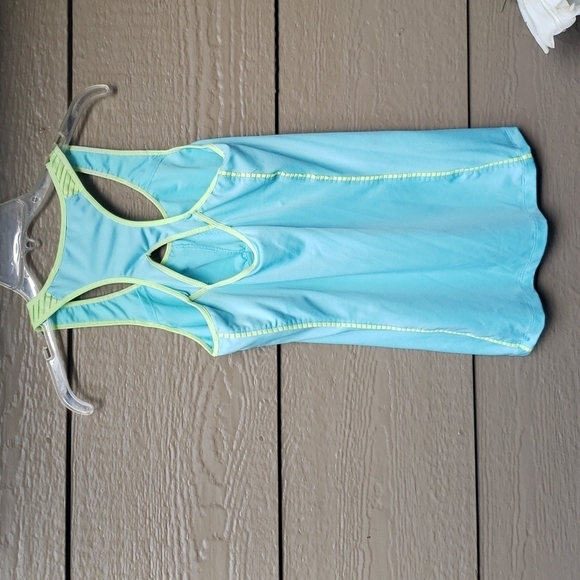 marika tek tank top green blue M - Picture 7 of 9